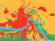 Mapa globalnog zagrevanja u Srbiji 