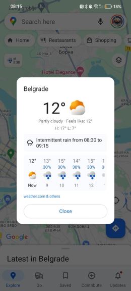 Google Mape vremenska prognoza 5.jpg