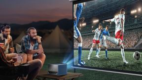 Hisense C1 projektor EURO 2024 napolju.jpg