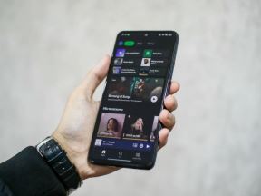 Spotify interfejs