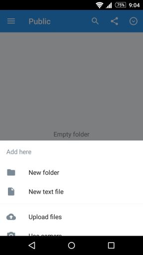 Dropbox za Android