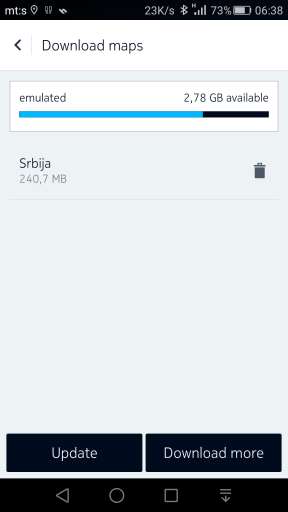 Nokia HERE maps besplatna GPS navigacija na srpskom