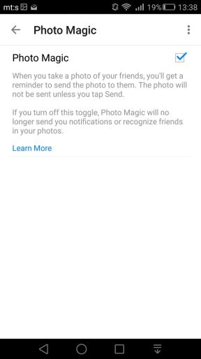 Facebook Messenger Photo Magic
