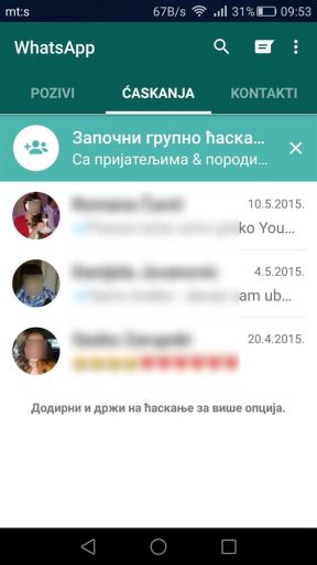 WhatsApp ne radi blokiran u Bazilu