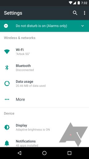 Android N screenshotovi
