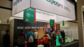 Formula 1 simulator Kaspersky Lab IFA 2016 Berlin