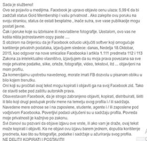 Facebook privatnost kako se zaštititi