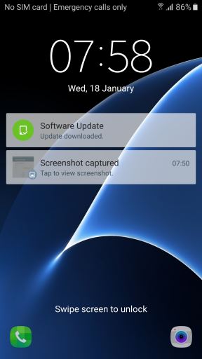 Android Nougat update za telefon