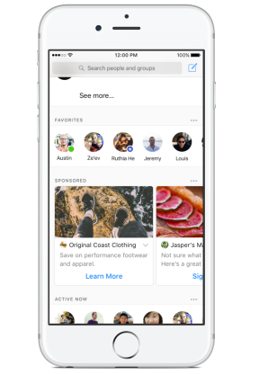 Messenger reklame