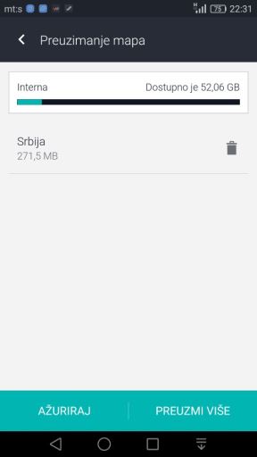 Here WeGo mape Srbije besplatna GPS navigacija