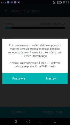 Here WeGo mape Srbije besplatna GPS navigacija