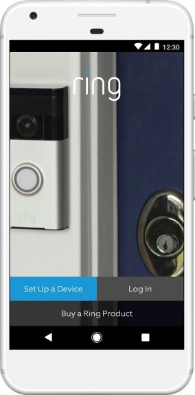 Ring zvono sa kamerom, aplikacija za smartfon