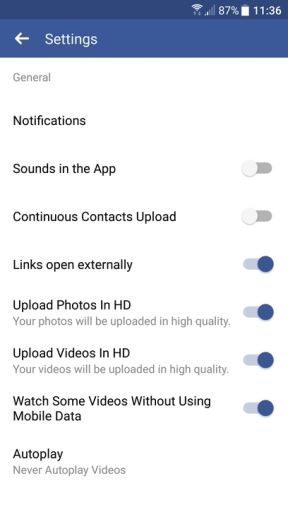 Facebook nove opcije offline gledanje video zapisa