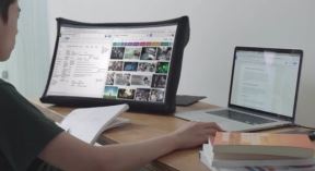 SPUD sklopivi prenosivi monitor - projektor za sve uredaje