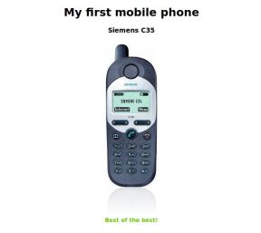 koji je vaš prvi mobilni telefon