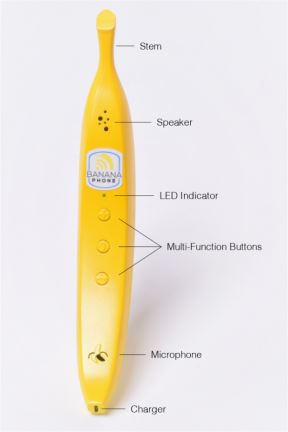 Banana Phone bežicna slušalica za pametne telefone u obliku banane cena