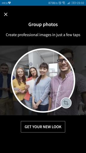 LinkedIn filteri za profilnu sliku