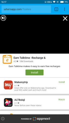 WhatsApp prevara poruka promena boje aplikacije