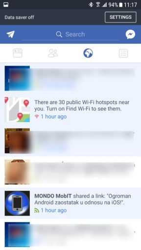 Facebook nova aplikacija