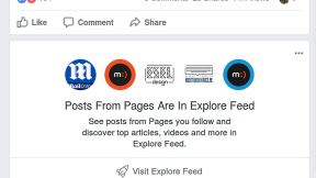 Facebook Explore Feed rešenje
