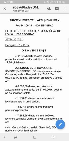 Virus Spider Adria DOO Ivan Azeljkovic kako se zaštititi, Ransomware otkup