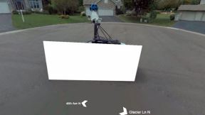 Bing StreetSide, Google Street View automobil mapa