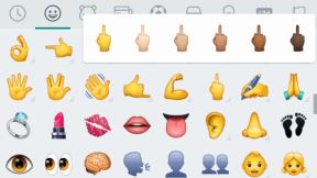 WhatsApp srednji prst emotikon