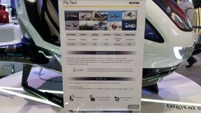 Huawei Fly Taxi Dron MWC 2018 Barcelona