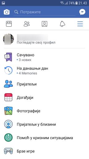 Facebook nova aplikacija promene