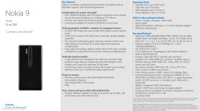 Nokia 9 cena u Srbiji, prodaja, kupovina, Nokia 9 specifikacije, slike, video, najava