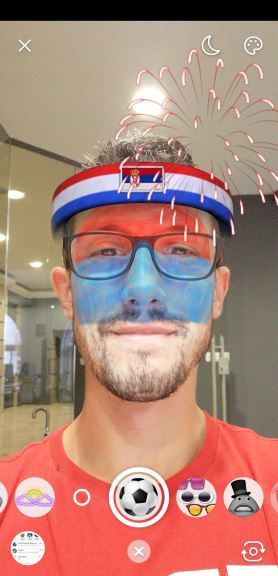 Messenger Srbija navijanja kako primeniti filter