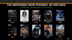 nVidia GeForce RTX 2080 benchmark speed test