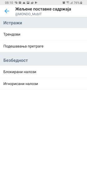 Twitter hronološki red tvitova kako aktivirati, Kako da mi se prikažu najnovije Twitter objave prvo