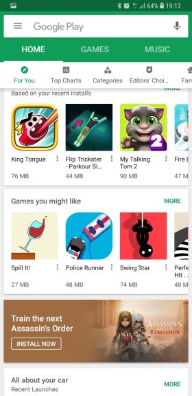 Google Play prodavnica novi izgled, Kako aktivirati novi Google Play, Google Play prodavnica aplikac