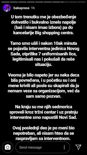Baka Prase Bogdan Ilic pobegao Novi Sad tržni centar