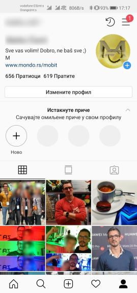 Novi Instagram, Novi Instagram profili, Instagram promenio profile