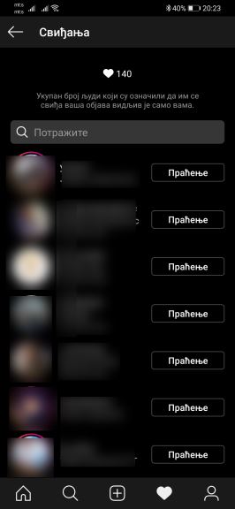 Instagram sakrio lajkove uveo pretragu lajkova, Instagram pretraga lajkova, Instagram Search likes