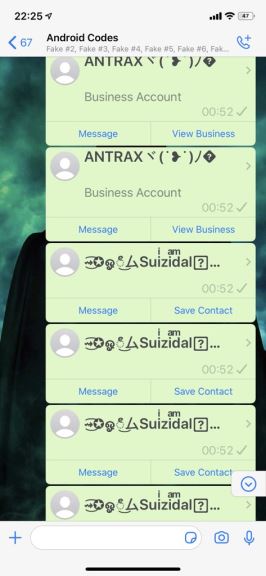 WhatsApp poruka bomba, WhatsApp poruka resetuje aplikaciju, Loše opasne WhatsApp poruke rešenje
