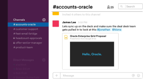 slack aplikacija za dopisivanje microsoft salesforce