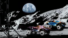 trka u svemiru na mesecu ilon mask ferari bmw 