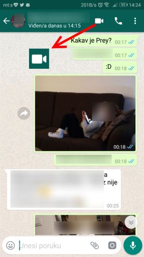 WhatsApp video pozivi olakšani
