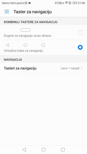 Huawei P10 Android tasteri i senzor otiska prsta, najbolji nacin kontrole Android telefona