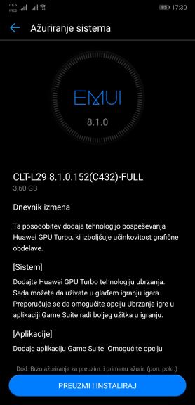 GPU Turbo Huawei P20 Pro, GPU Turbo Honor 10 šta donosi, kako radi, Šta je GPU Turbo, GPU Turbo utis