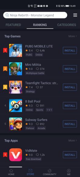 Android aplikacije Huawei telefoni, More Apps Huawei telefoni APKPure prodavnica Android Aplikacija