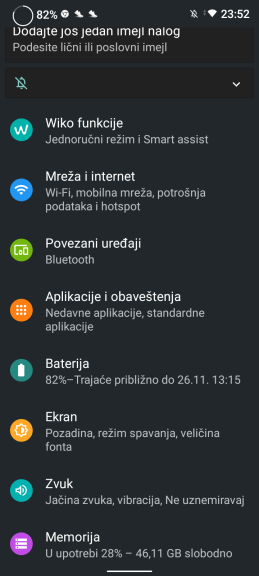 wiko view5 test telefona detaljne specifikacije kako radi vredi li kupiti foto video cena 160 evra s