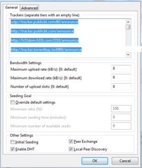 uTorrent, kako povecati brzinu preuzimanja fajlova