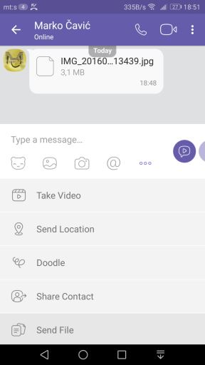 Viber velicina slika i kako slati slike pune rezolucije