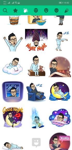 Viber Bitmoji licni stikeri kako slati licne stikere Viber aplikacija 