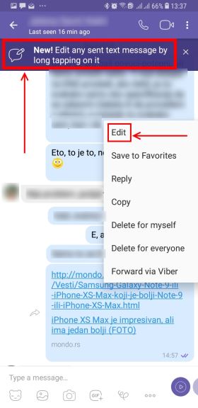 Viber nove opcije, Viber prevod, Viber izmena poruka, Viber Community, Kako se koristi novi Viber