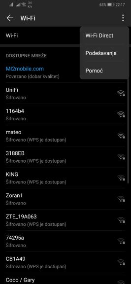 Kako se koristi Wi-Fi Direct za slanje velikih fajlova
